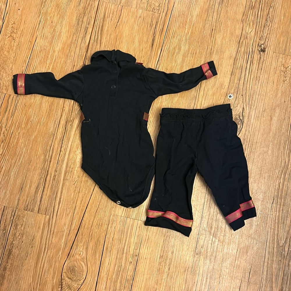 Homemade Baby Ninja Costume Size 3 Months - Picture 4 of 5